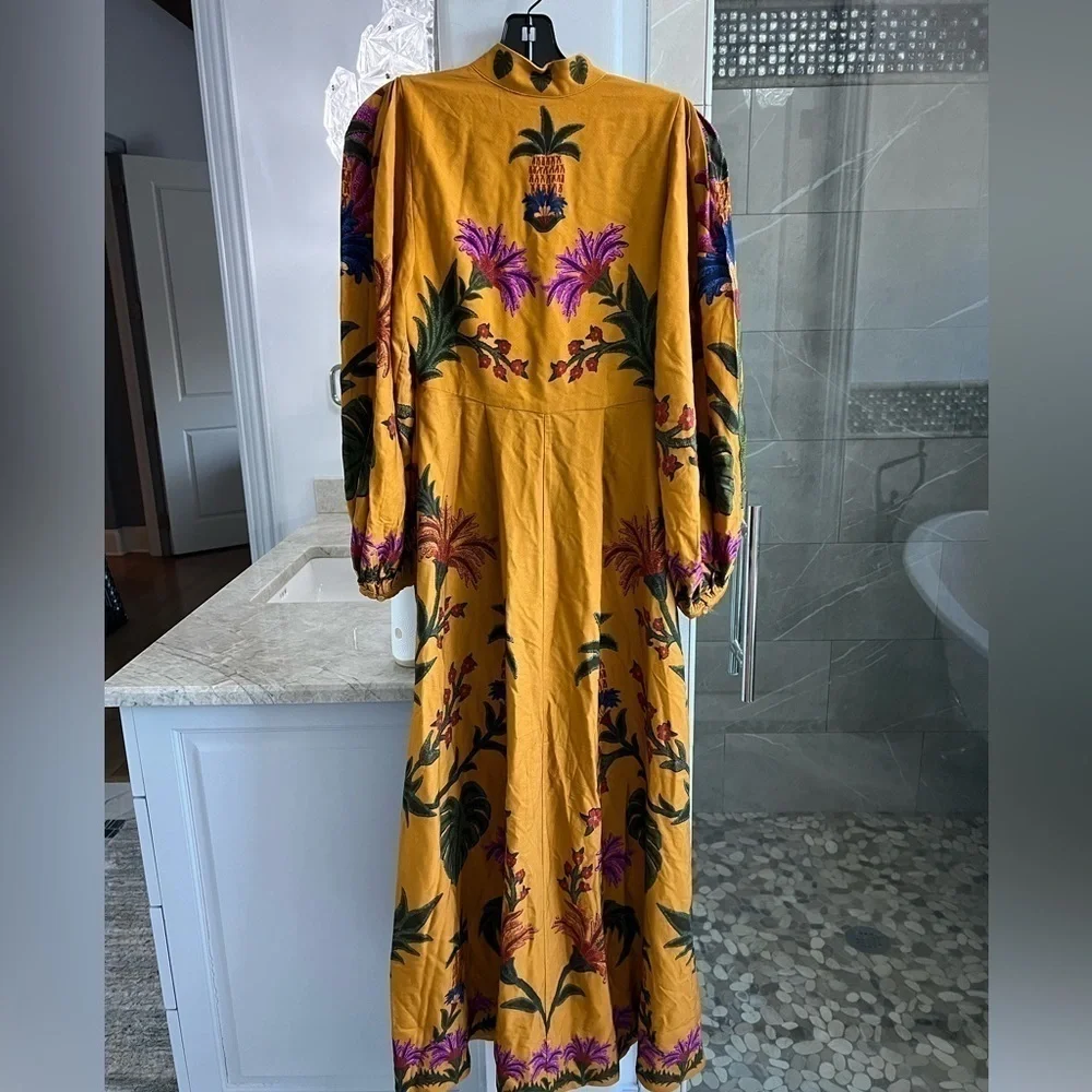 Farm Rio Tropical Tapestry Maxi Dress - Picture 13 of 15